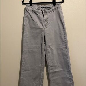 Oat Gray Women's wide-leg Jeans